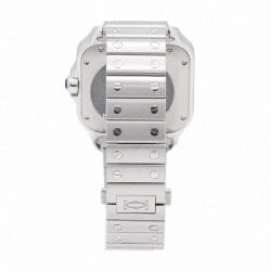 Cartier Santos Medium Size WSSA0029 White Dial Watch